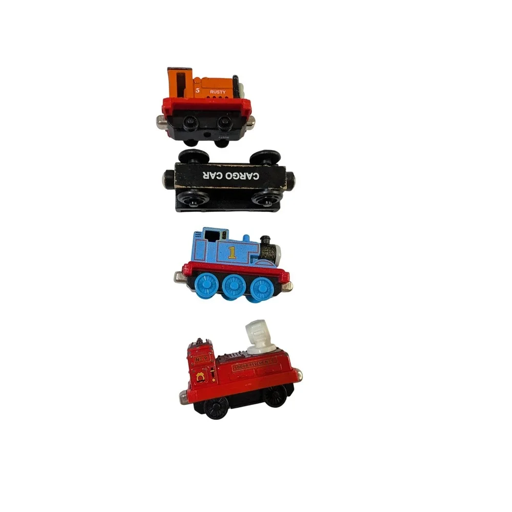 Thomas & Friends Take Along Diecast Magnetic Train Lot Thomas Rusty Sodor Rescue